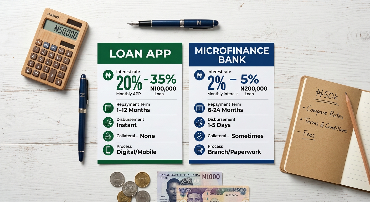 loan interest rates in Nigeria
