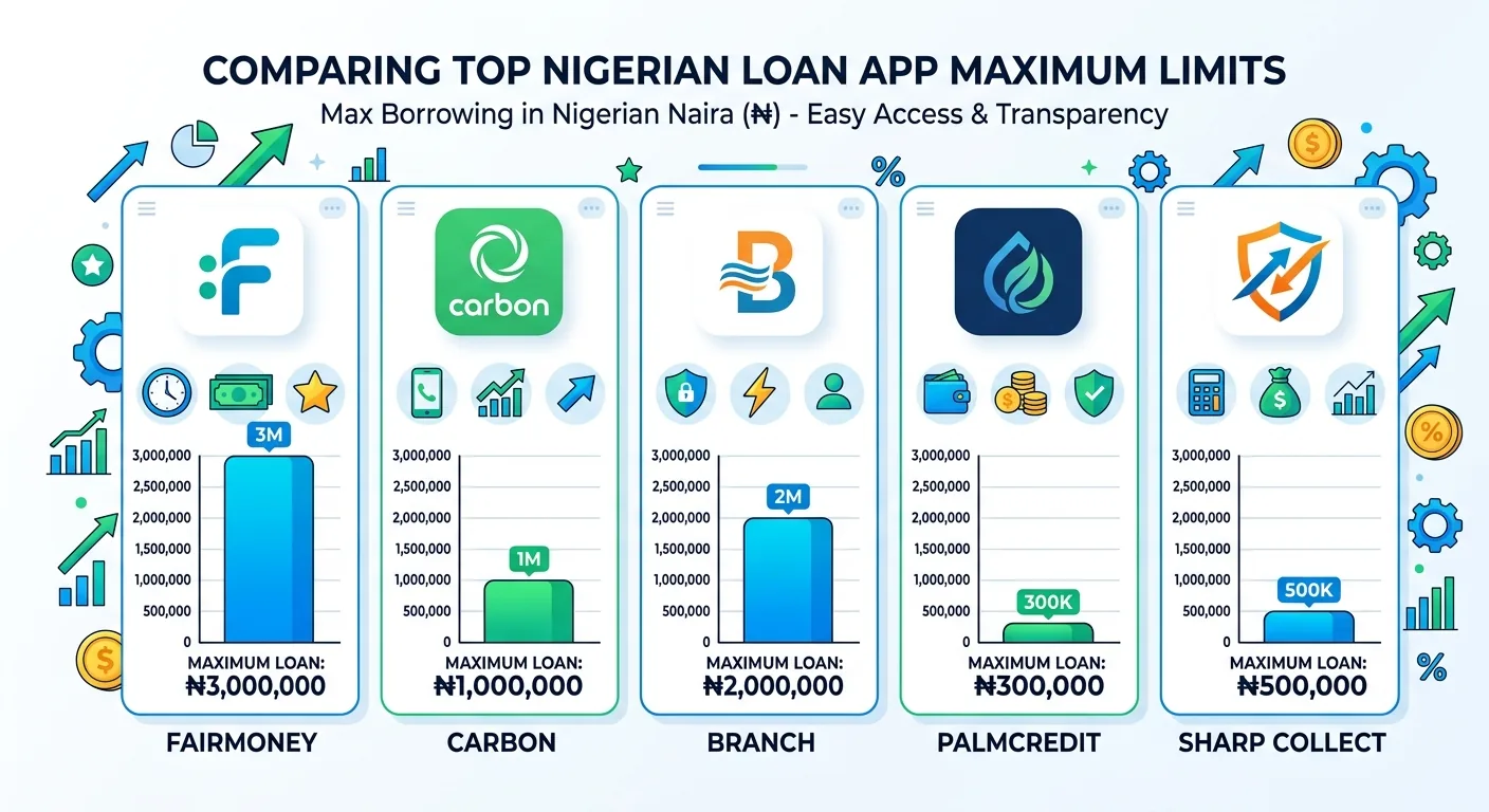 loan app borrowing limits Nigeria